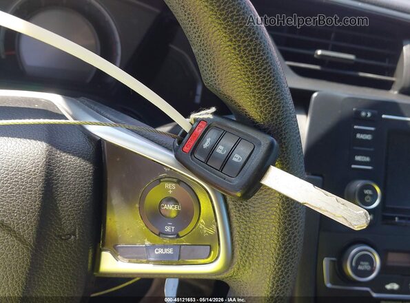 2HGFC4B59JH305447 2018 HONDA CIVIC Red წინა პანელის ხედი