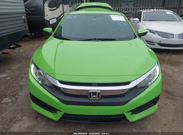 2HGFC4B5XGH310486 2016 HONDA CIVIC Green Սալոնի հետևի տեսք