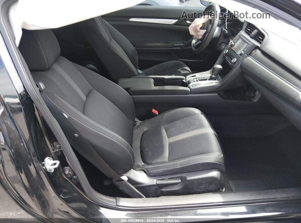 2HGFC4B60LH303856 2020 HONDA CIVIC Black Front interior view