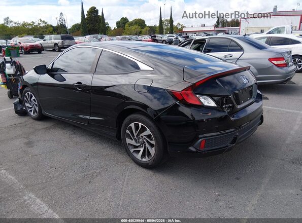 2HGFC4B60LH303856 2020 HONDA CIVIC Black Rear left