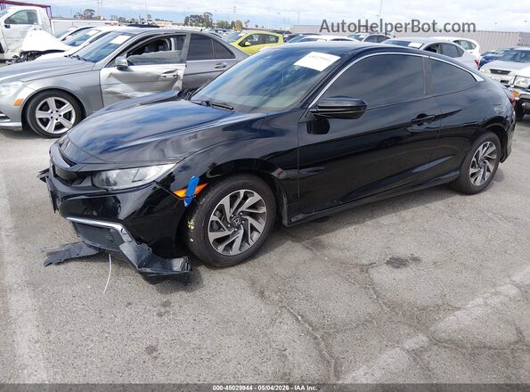 2HGFC4B60LH303856 2020 HONDA CIVIC Black Front left