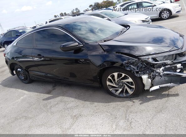 2HGFC4B60LH303856 2020 HONDA CIVIC Black Rear interior view