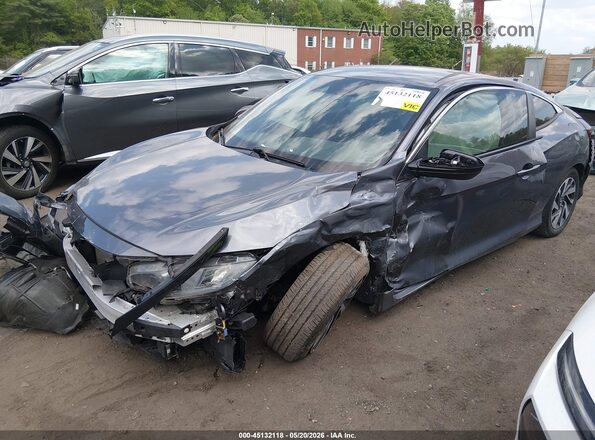 2HGFC4B63LH300773 2020 HONDA CIVIC Серый Передняя левая четверть