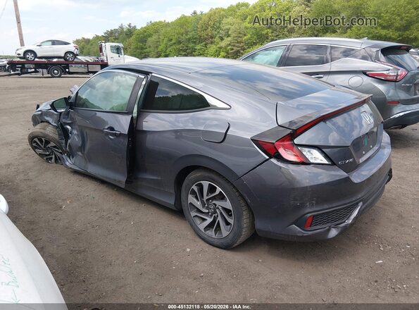 2HGFC4B63LH300773 2020 HONDA CIVIC Серый Задняя левая четверть
