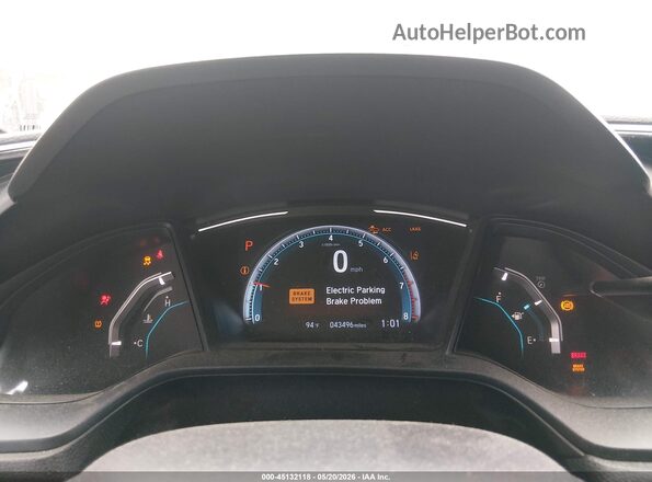2HGFC4B63LH300773 2020 HONDA CIVIC Серый Вид задних сидений