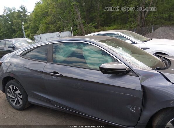 2HGFC4B63LH300773 2020 HONDA CIVIC Серый Вид задней части салона