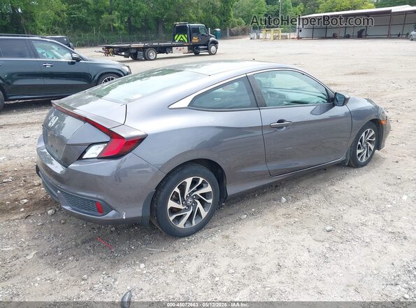2HGFC4B64KH305558 2019 HONDA CIVIC Gray Trasero derecho
