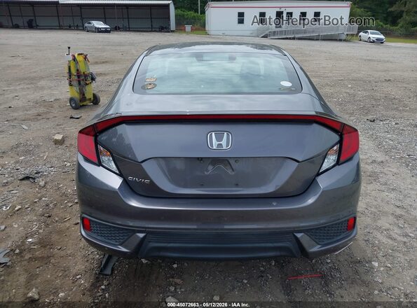 2HGFC4B64KH305558 2019 HONDA CIVIC Gray 