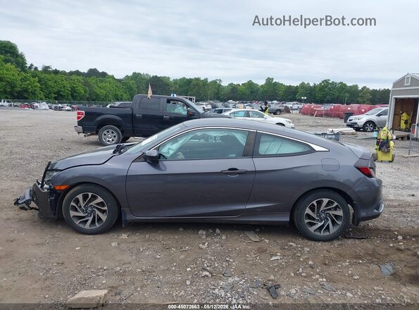 2HGFC4B64KH305558 2019 HONDA CIVIC Gray Vista interior de 360 grados