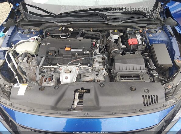 2HGFC4B66KH309806 2019 HONDA CIVIC Синий Вид сзади