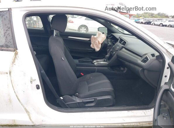 2HGFC4B67KH309605 2019 HONDA CIVIC White Widok wnętrza z przodu