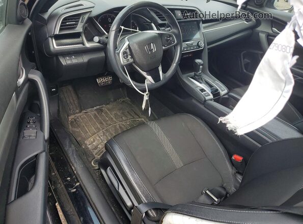 2HGFC4B80LH302997 2020 HONDA CIVIC Black Widok deski rozdzielczej