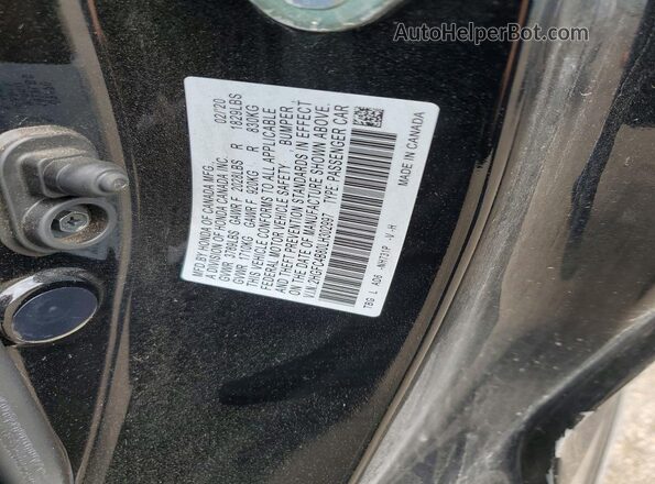 2HGFC4B80LH302997 2020 HONDA CIVIC Black Widok komory silnika