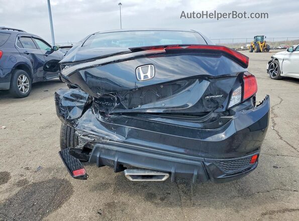 2HGFC4B80LH302997 2020 HONDA CIVIC Black Widok z tyłu