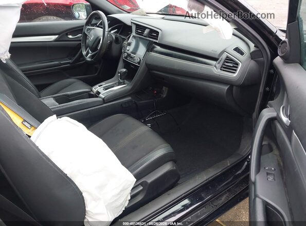 2HGFC4B81KH308628 2019 HONDA CIVIC Black Vista interior delantera