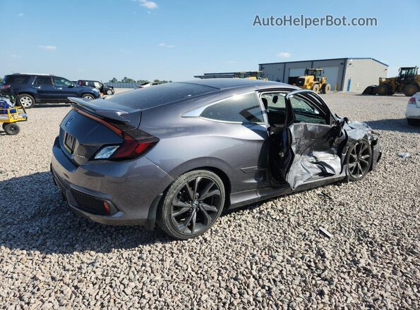2HGFC4B85LH304826 2020 HONDA CIVIC Gray 