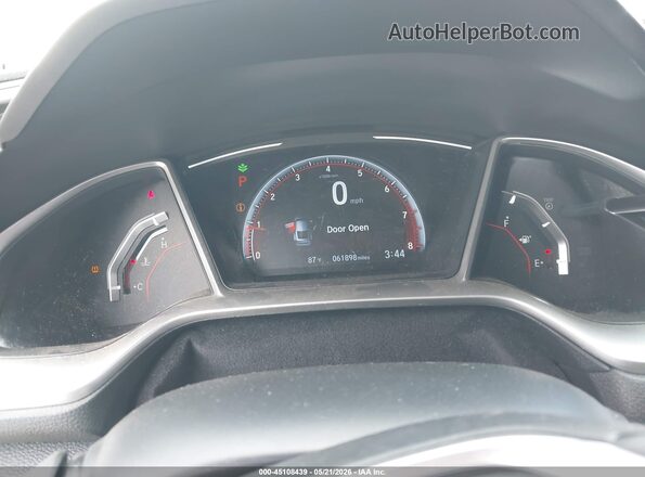 2HGFC4B86LH302339 2020 HONDA CIVIC Белый Вид задних сидений