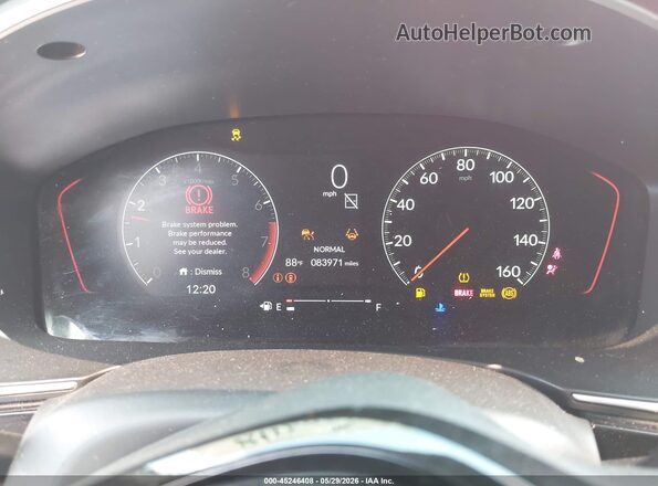 2HGFE1E50PH474091 2023 HONDA CIVIC Красный Вид задних сидений