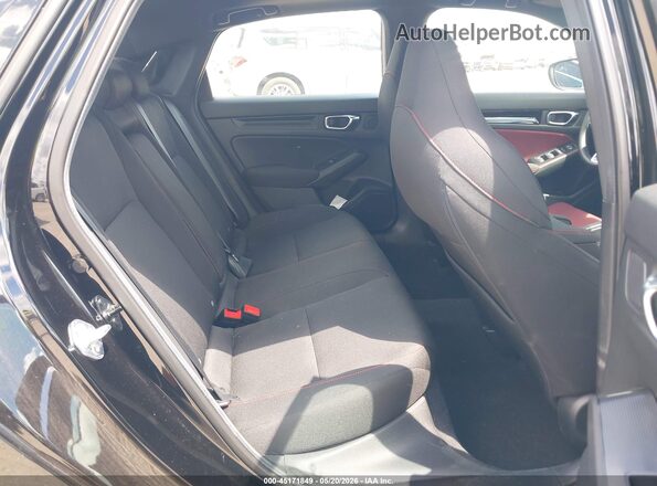 2HGFE1E50TH475445 2026 HONDA CIVIC SI Black Vista de la etiqueta del VIN