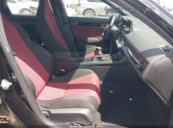 2HGFE1E50TH475445 2026 HONDA CIVIC SI Black Vista interior delantera
