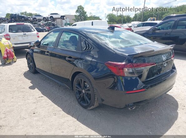 2HGFE1E50TH475445 2026 HONDA CIVIC SI Black Trasero izquierdo