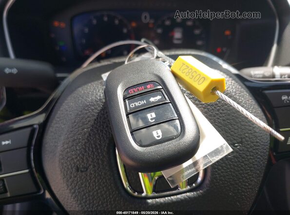 2HGFE1E50TH475445 2026 HONDA CIVIC SI Black Vista del salpicadero