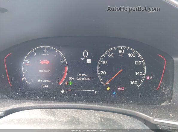 2HGFE1E51NH471150 2022 HONDA CIVIC SI Gray Widok tylnych siedzeń