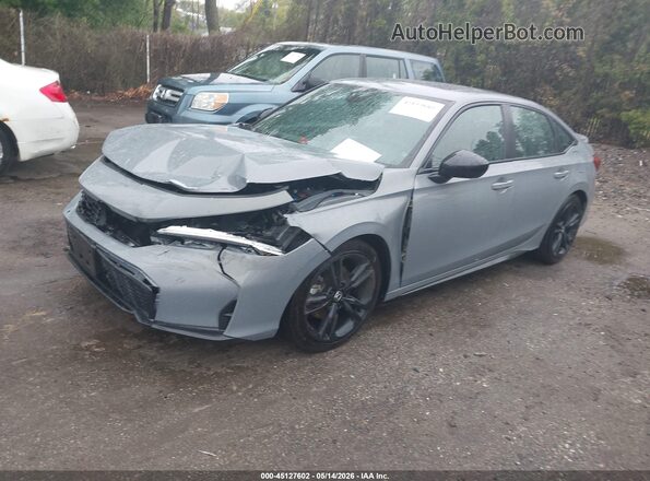 2HGFE1E51SH475016 2025 HONDA CIVIC Gray Przód lewy