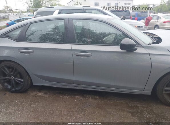 2HGFE1E51SH475016 2025 HONDA CIVIC Gray Widok wnętrza z tyłu