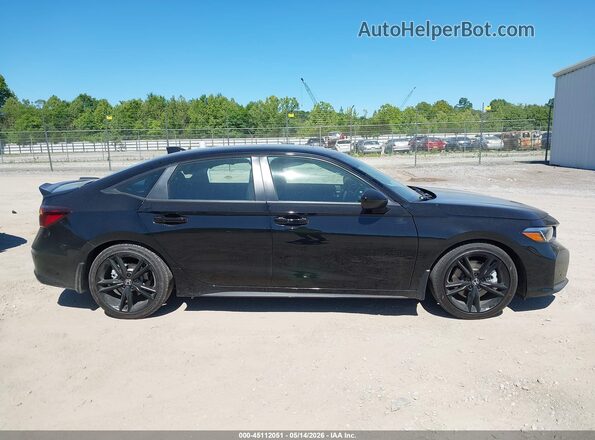 2HGFE1E51TH470738 2026 HONDA CIVIC Black Սալոնի 360 աստիճան տեսք