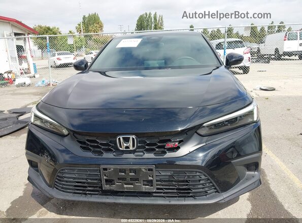 2HGFE1E54NH477346 2022 HONDA CIVIC Black ხელსაწყოთა პანელის ხედი