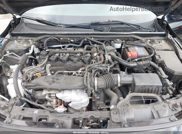 2HGFE1E54NH477346 2022 HONDA CIVIC Black უკანა ხედი