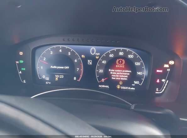 2HGFE1E54SH470313 2025 HONDA CIVIC SI White Հետևի նստատեղերի տեսք