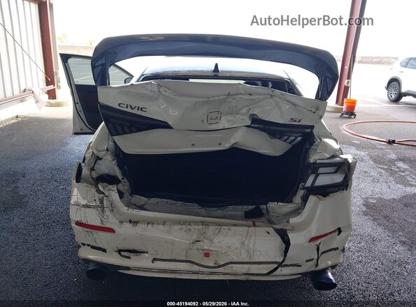 2HGFE1E54SH470313 2025 HONDA CIVIC SI White Դիմացի տեսք