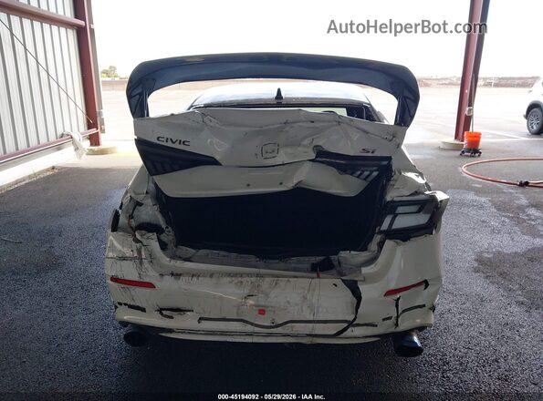 2HGFE1E54SH470313 2025 HONDA CIVIC SI White 