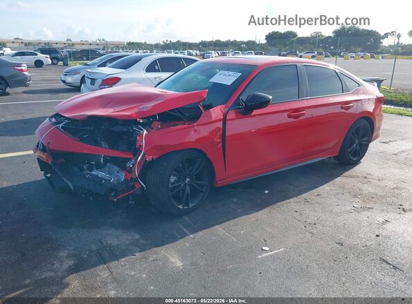 2HGFE1E55TH471620 2026 HONDA CIVIC Red Przód lewy
