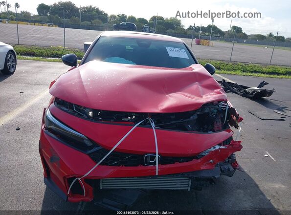 2HGFE1E55TH471620 2026 HONDA CIVIC Red Widok wnętrza z tyłu
