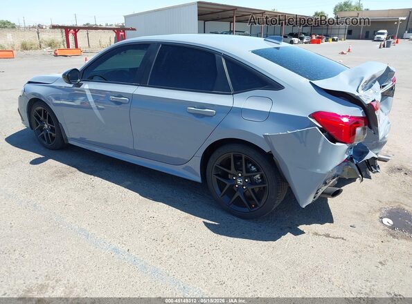 2HGFE1E58NH472134 2022 HONDA CIVIC SI Серый Задняя левая четверть
