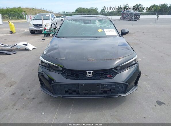 2HGFE1E58SH476163 2025 HONDA CIVIC Черный Вид задней части салона