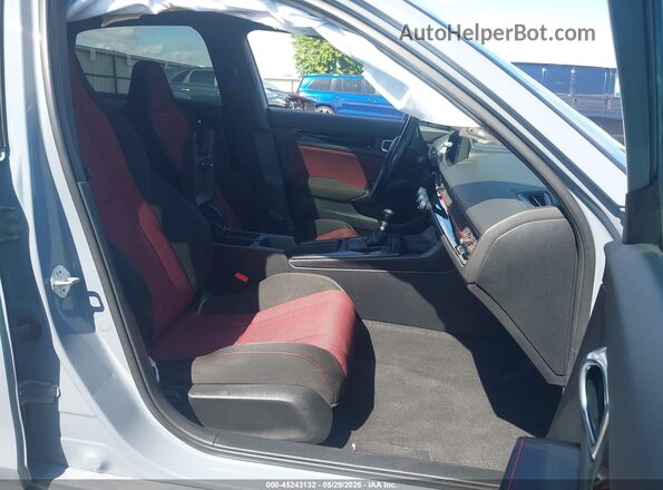 2HGFE1E5XPH472946 2023 HONDA CIVIC SI Light Blue Вид салона спереди