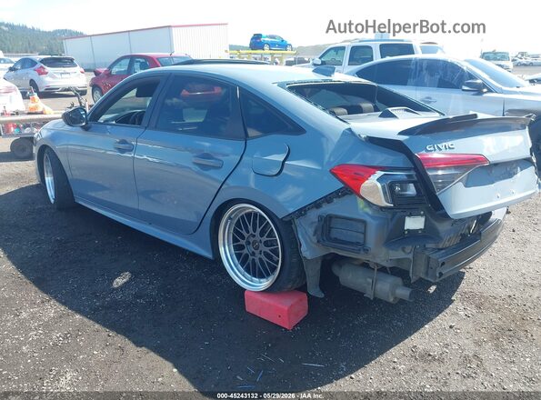 2HGFE1E5XPH472946 2023 HONDA CIVIC SI Light Blue Задняя левая четверть