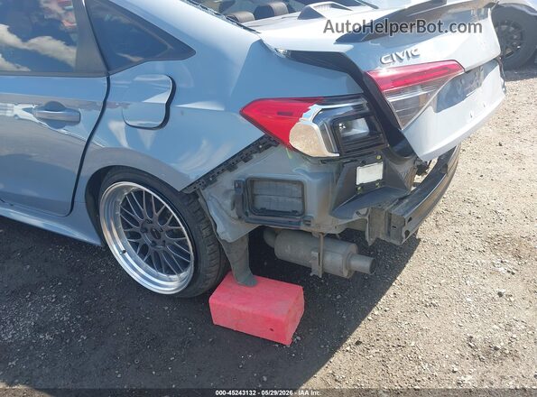 2HGFE1E5XPH472946 2023 HONDA CIVIC SI Light Blue Вид щитка приборов
