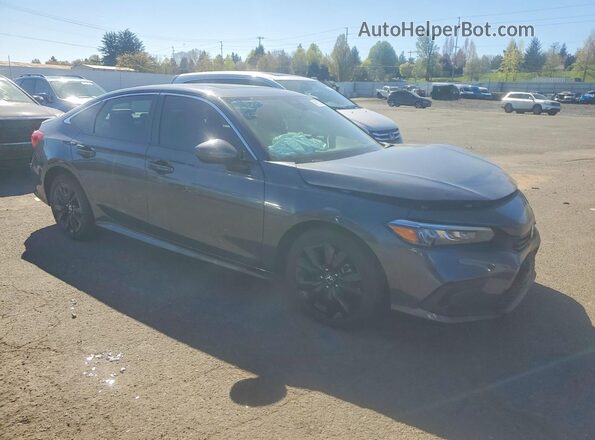 2HGFE1F70RH322430 2024 HONDA CIVIC Gray წინა მარჯვენა