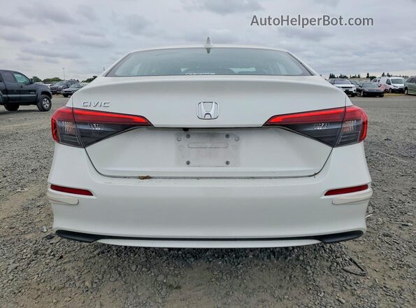 2HGFE1F70RH332097 2024 HONDA CIVIC White Vista trasera