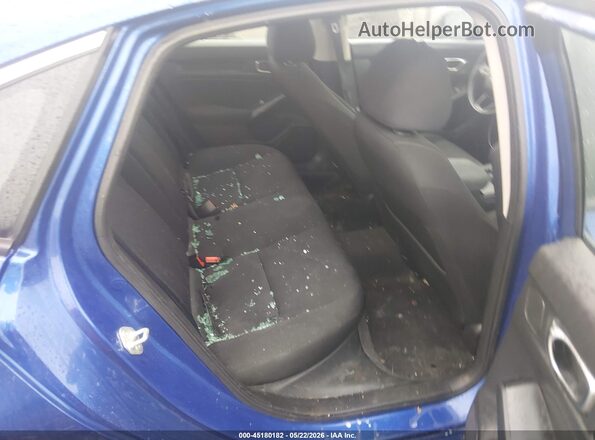 2HGFE1F71NH307705 2022 HONDA CIVIC Blue Вид наклейки з VIN-кодом