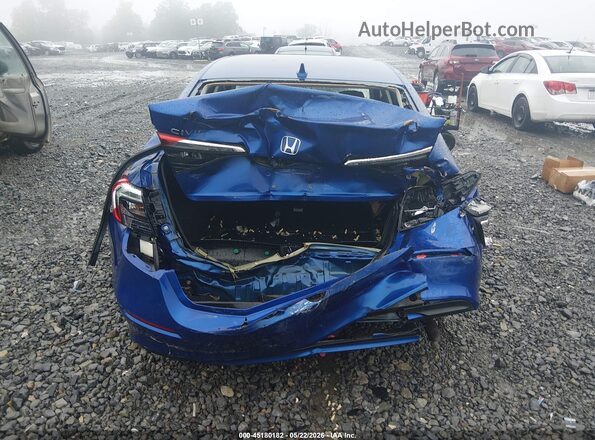 2HGFE1F71NH307705 2022 HONDA CIVIC Blue 