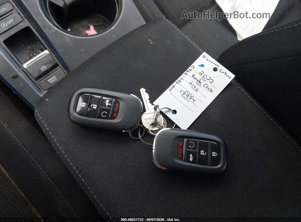 2HGFE1F71NH322060 2022 HONDA CIVIC Серый Вид панели приборов