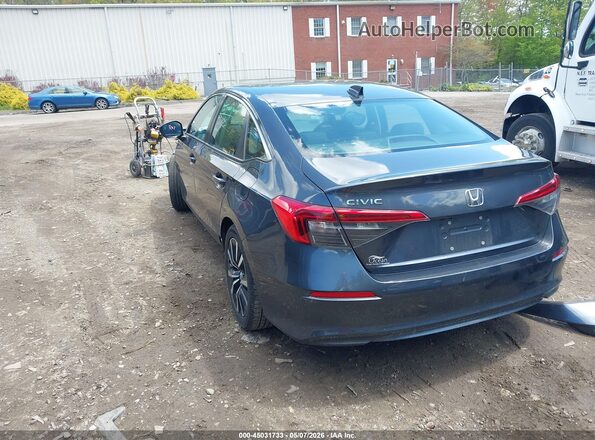 2HGFE1F71NH322060 2022 HONDA CIVIC Серый Задняя левая четверть