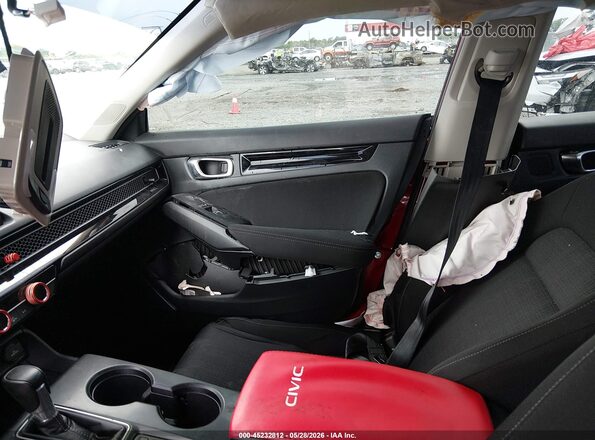 2HGFE1F72NH320902 2022 HONDA CIVIC Red Vista interior delantera