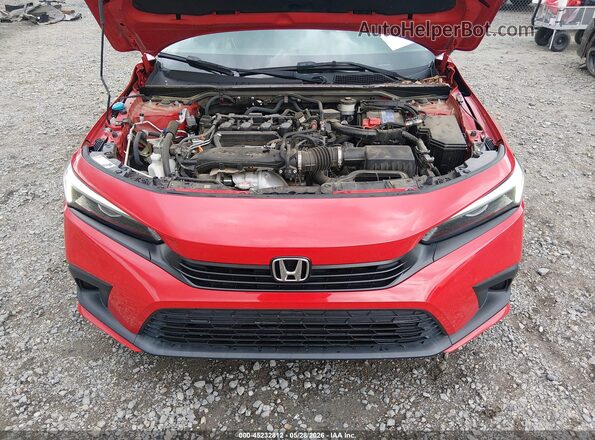 2HGFE1F72NH320902 2022 HONDA CIVIC Red Vista trasera